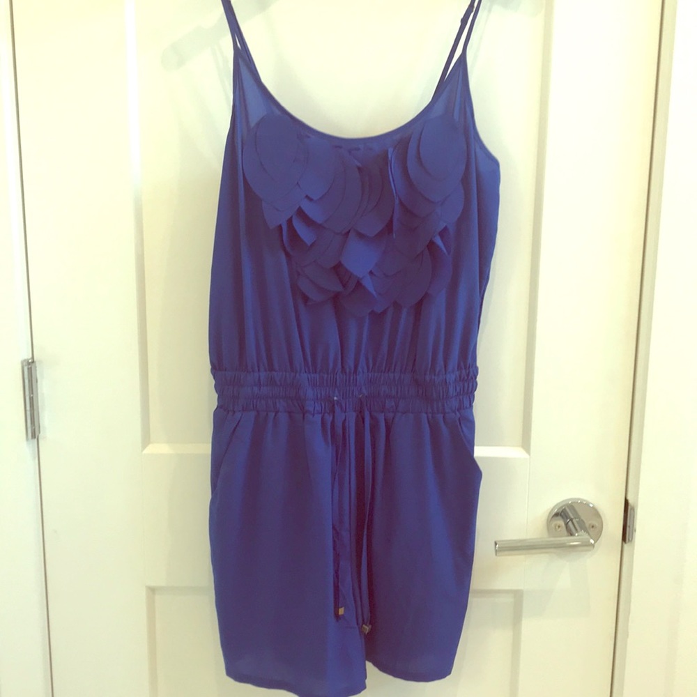 Royal Blue Romper